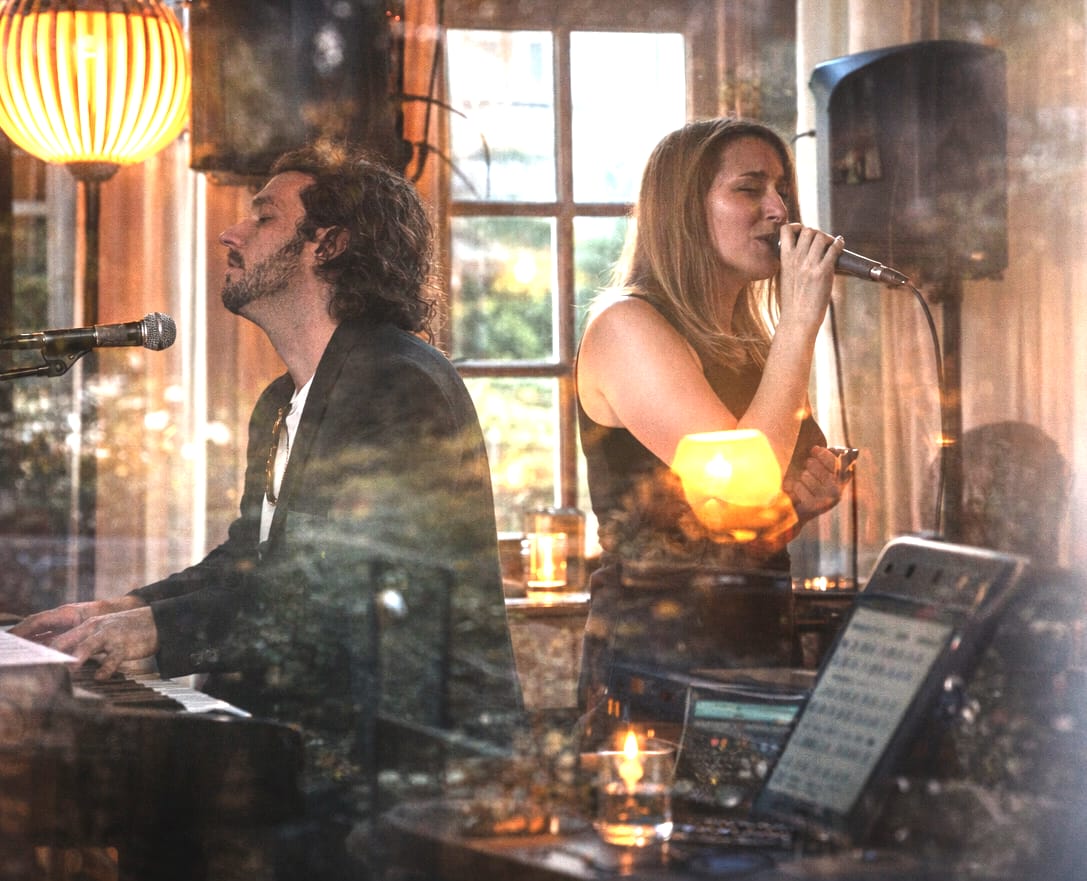 Flo et Kerian duo piano voix mariage — prestataire ASE Events